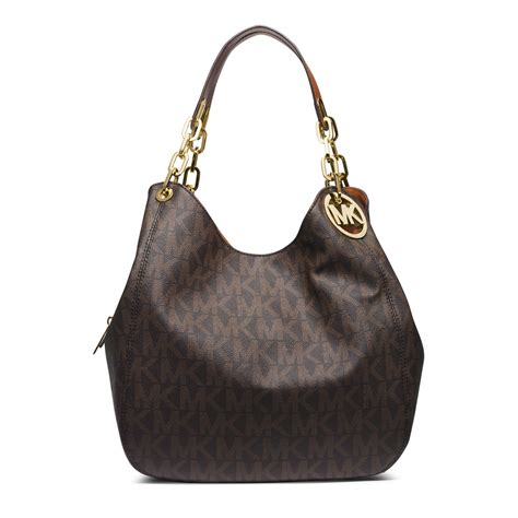 michael kors ap 1304|Fulton Large Logo and Leather Shoulder Bag .